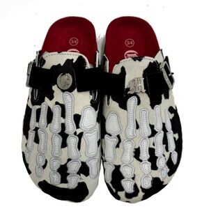 🖤🤍 OCTAVIOUS MARKS CLOGS COOKIE & CREAM 🖤🤍